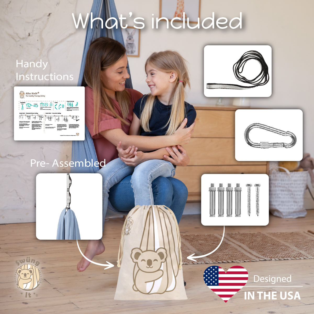 Swüng It® - The Sensory Swing for All Kids