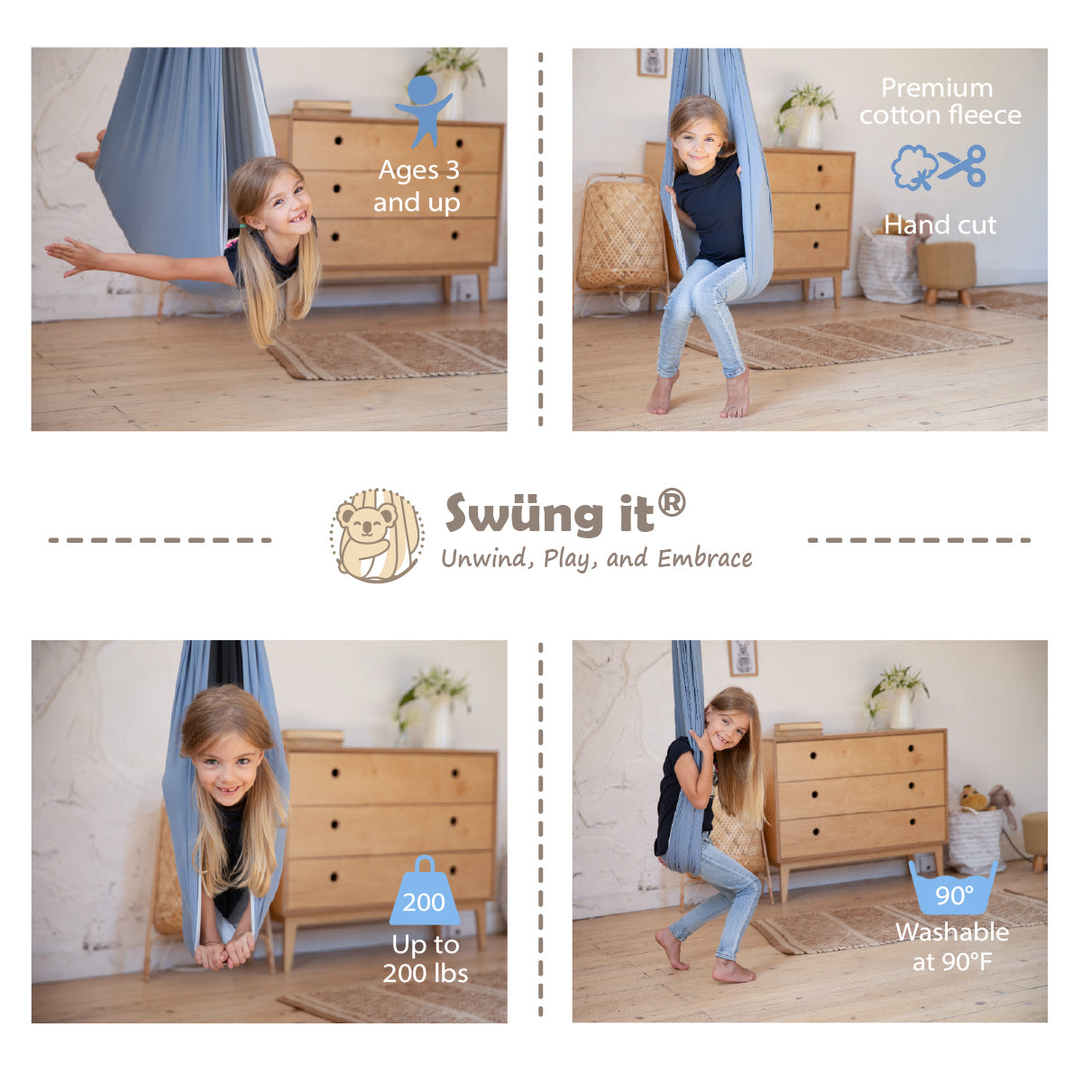 Swüng It® - The Sensory Swing for All Kids